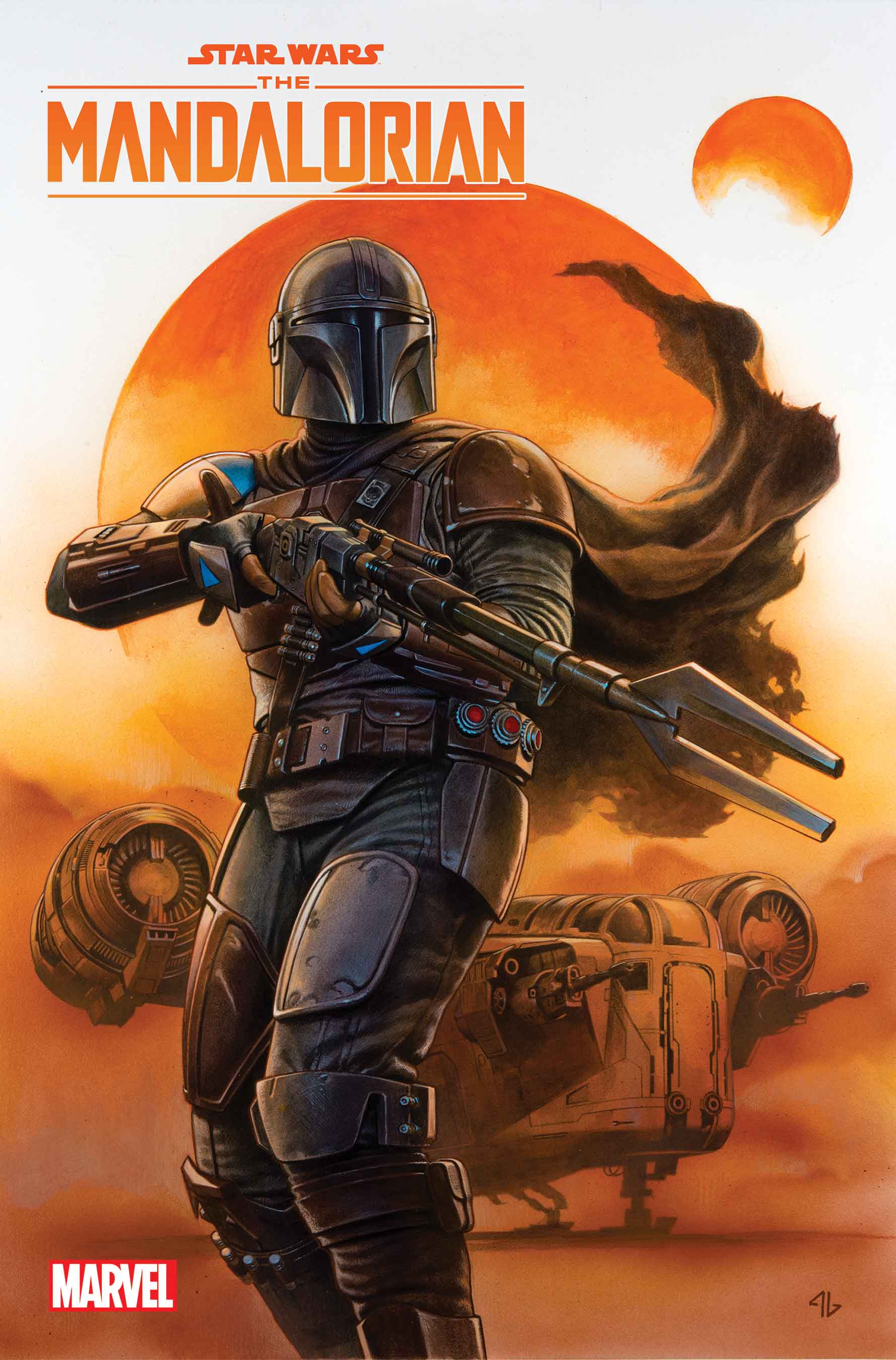 GET YOUR FIRST LOOK AT STAR WARS: THE MANDALORIAN #1!