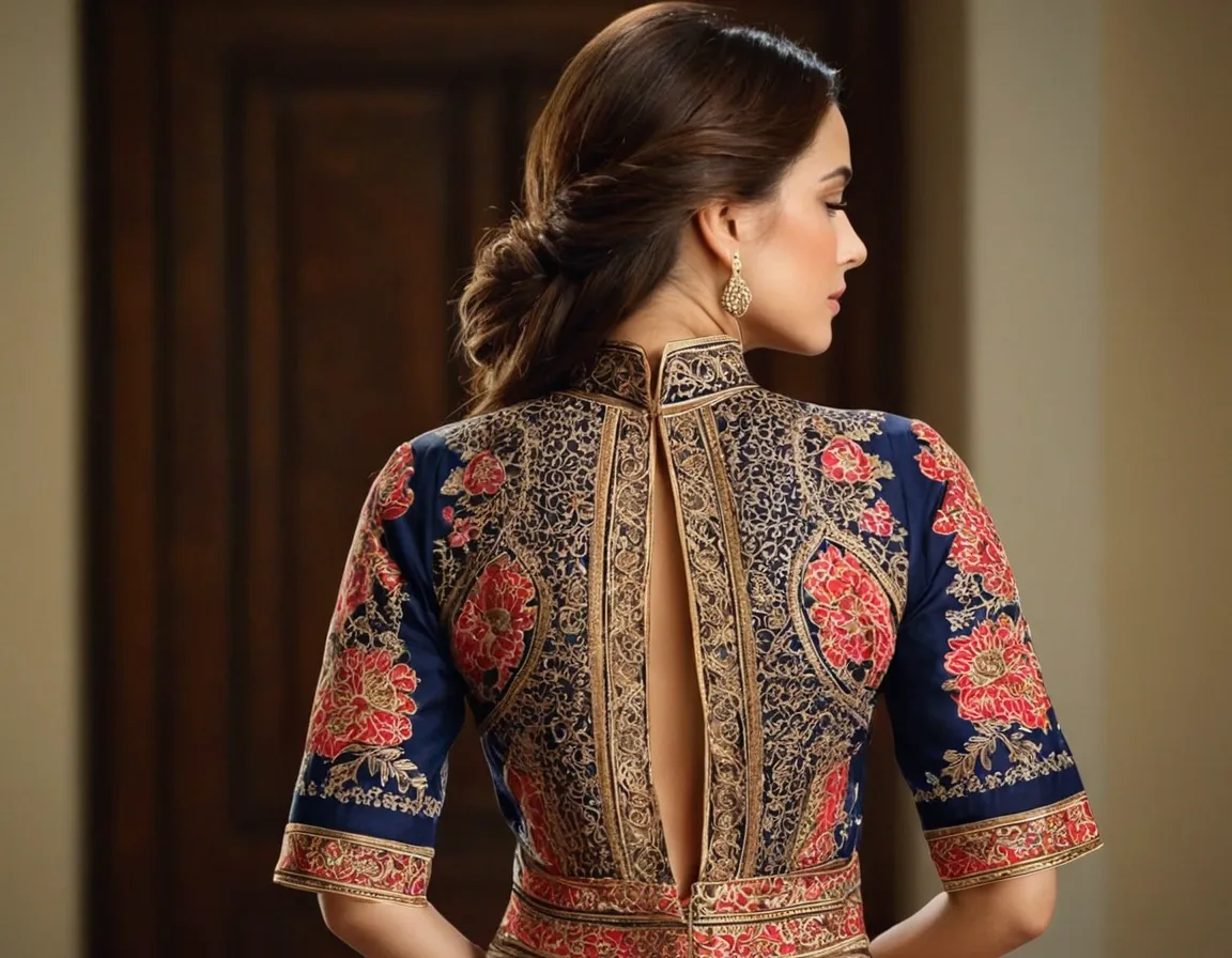 Modern Blouse Back Design