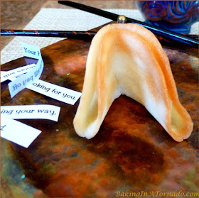 Personalized Message Cookies, a crisp edged cookie with a fun message of your choice inside. | Recipe developed by www.BakingInATornado.com | #recipe #bake #cookies