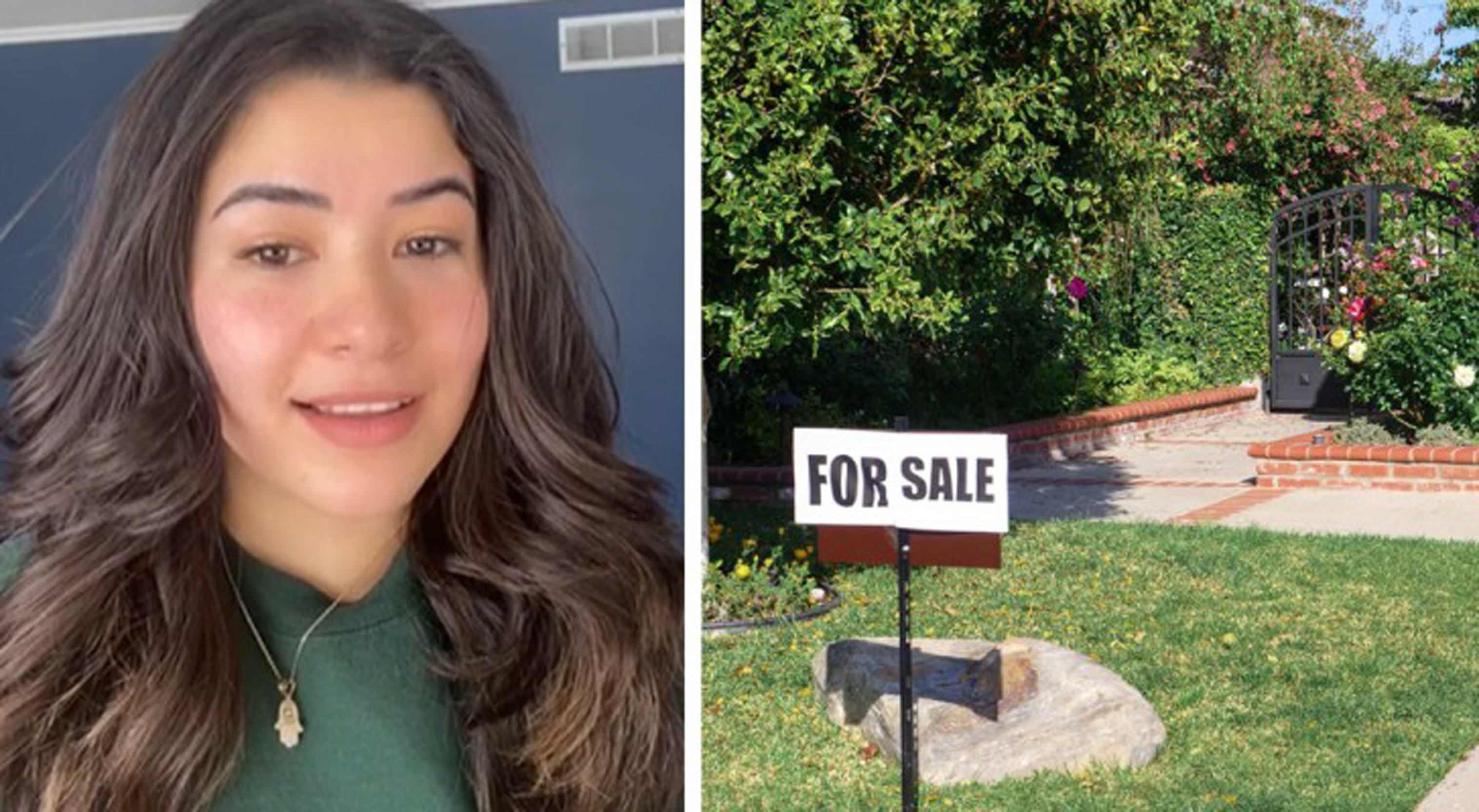 Her boyfriend moves into the house she bought and wants to become the owner of the property