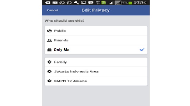 Cara Mengunci FB Biar Aman