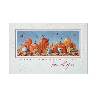 thanksgiving wishes with pumpkins
