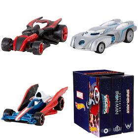 San Diego Comic-Con 2015 Exclusive Marvel Secret Wars Hot Wheels Character Car 3 Pack - Ultimate Spider-Man, Superior Iron Man & Captain America
