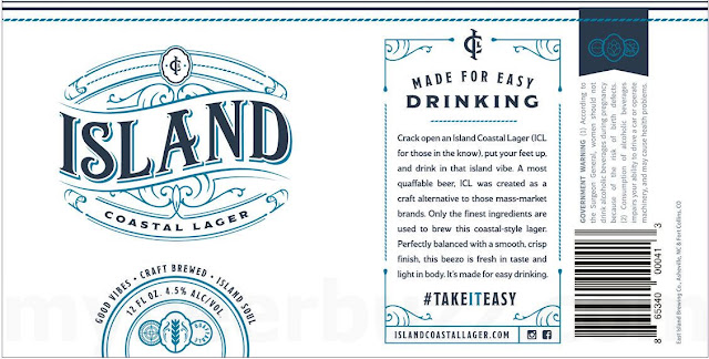 Island Coastal Lager (ICL) 12oz Cans