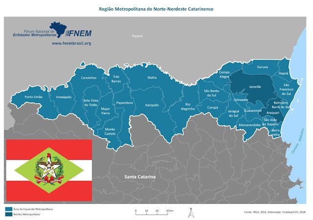 Regiões Metropolitanas do Brasil