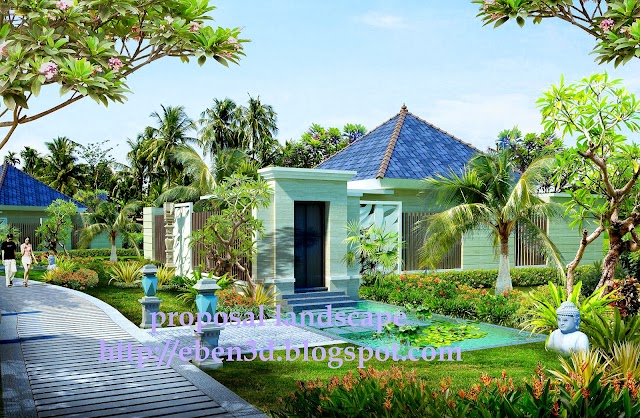 Drafter 3D Bungalow Bali 