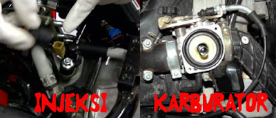 Perbedaan Motor Injeksi Dengan Karburator