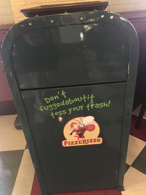 PizzeRizzo Trash Can Walt Disney World