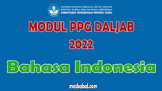 Modul PPG Bahasa Indonesia PDF Materi Soal PPG Bahasa Indonesia lengkap Kunci Jawaban