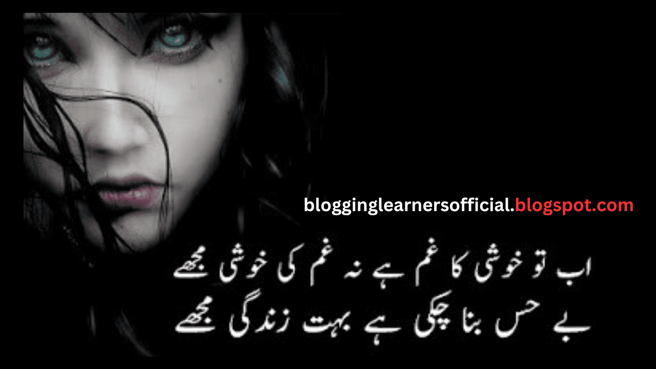 2 line Urdu sad poetry heart touching (sad poetry in Urdu)