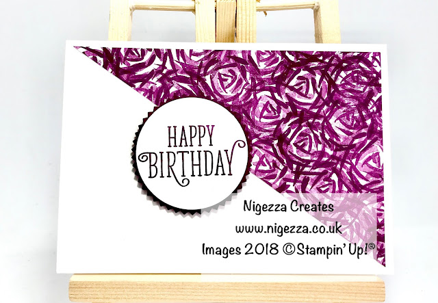 Nigezza Creates with Stampin Up Garden Impressions 