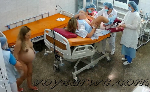 Gyno exam of pregnant woman SpyCam (Examination During Pregnancy 31-32)