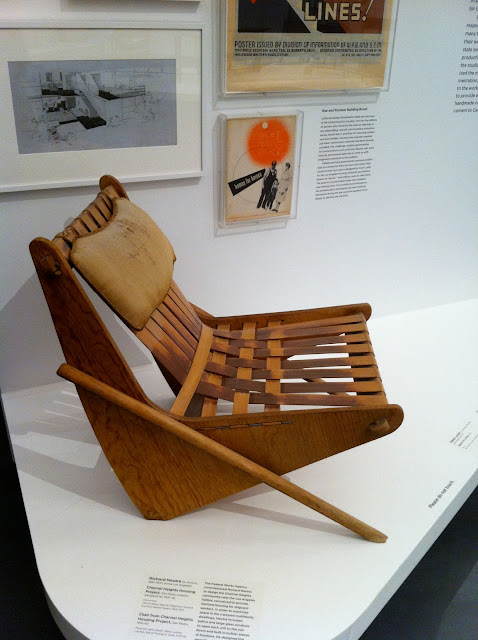 LACMA CA modernism neutra chair