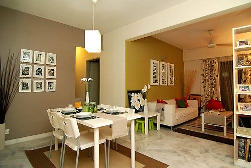 WARNA HIASAN  Tips Dekorasi Bagi Rumah  Flat atau Apartment