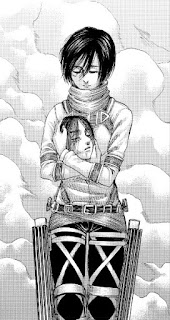 mikasa membunuh eren, mikasa dan eren, eren mati, mikasa membawa kepala eren, jalan cerita aot 139, jalan cerita ending aot