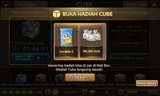 Cara Mendapatkan Kartu Cordelia dari Ancient Cube, Blognya Alan.