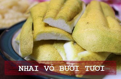 Tuyệt chiêu chữa hôi miệng bằng vỏ bưởi TẬN GỐC