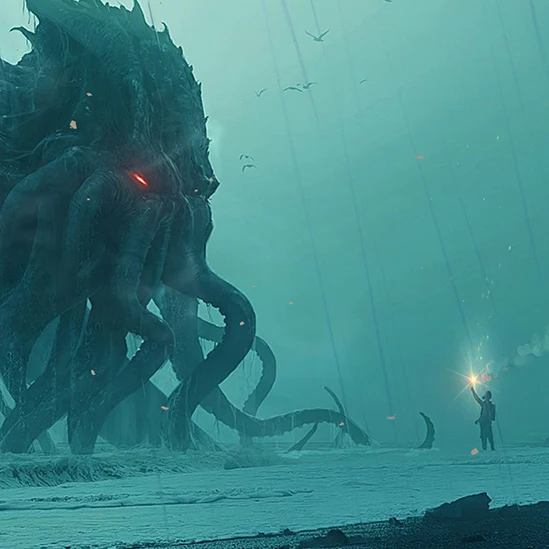 Cthulhu Beach Party Wallpaper Engine