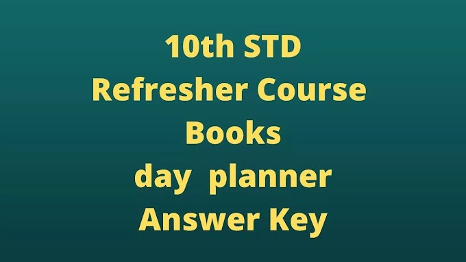 10th Refresher Couse Module Answer key