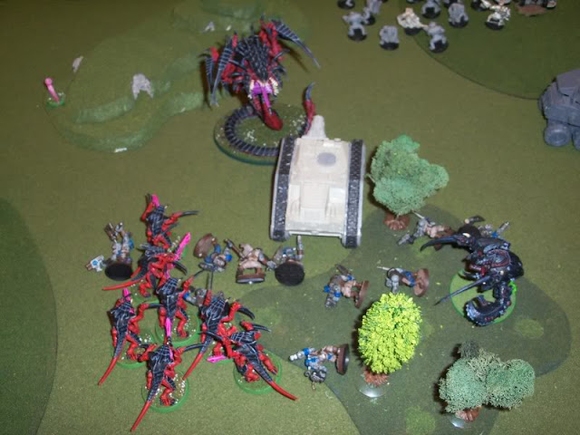 warhammer 40k tyranid ork battle report