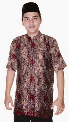 Model Baju Batik Modern Pria Keren Modern terbaru