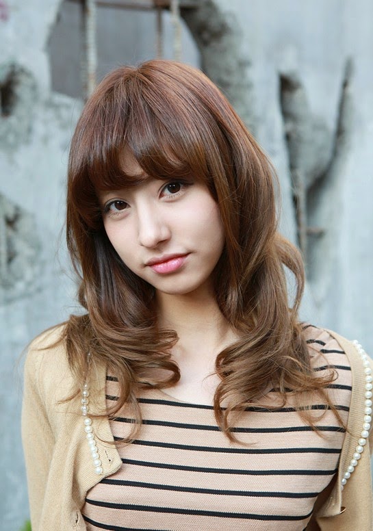 The Awesome Curly Japanese Hairstyle Hairstyles for 
