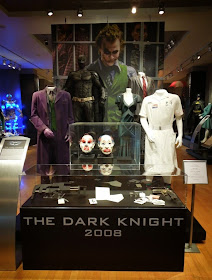 Dark Knight movie costume and prop exhibit