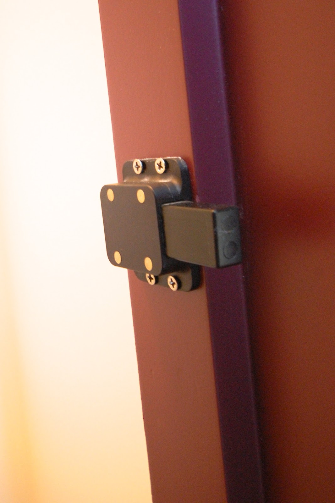 Door Latch: Hidden Door Magnetic Latch