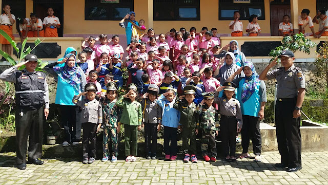 Tanamkan Nilai Luhur Terhadap Anak Sejak Dini, Polsek Jambu Gelar Sosialisasi