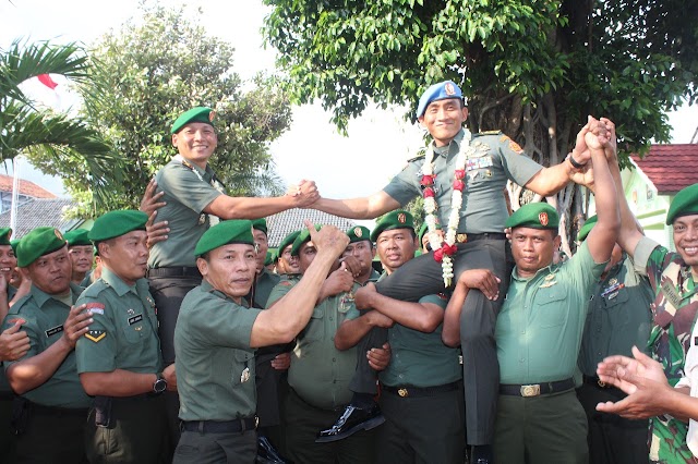 TRADISI LEPAS SAMBUT DI MAKODIM 0726/SUKOHARJO