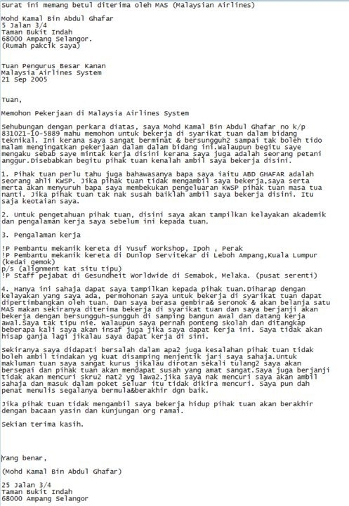 Contoh Surat Guarantee Letter Bahasa Indonesia - Cover 