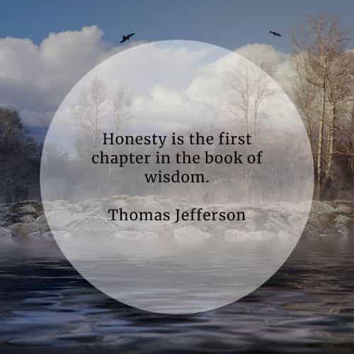 Honesty quotes that'll make you a person with integrity