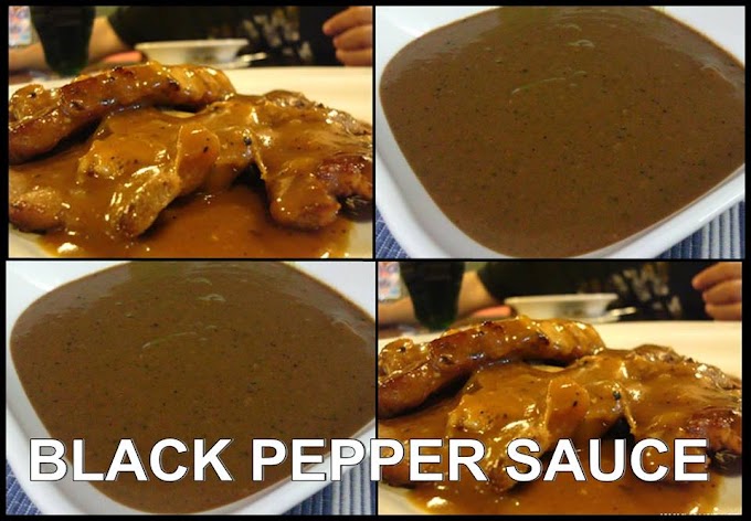 BLACK PEPPER SAUCE