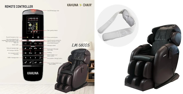 3. Zero Gravity Full-Body Kahuna Massage Chair Recliner