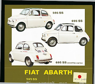 FIAT 695 SS 1968 ASSETTO CORSA 1:43 BM0463 Brumm