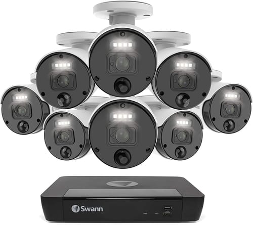 Swann 4K Upscale Video Security Camera System CCTV