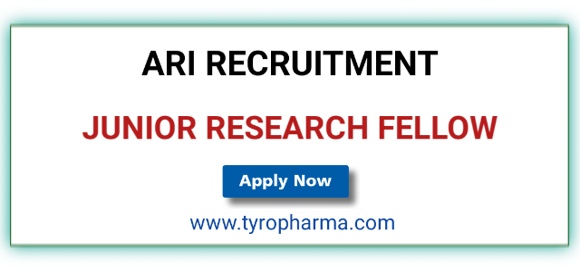 ARI Recruitment 2019, Agharkar Research Institute, Junior Research Fellow, JRF, M. Pharm, M. Sc, Pune, Research Job