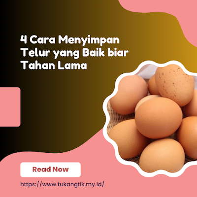 cara menyimpan telur dalam kulkas yang benar