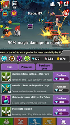 Dragon Warriors : Idle RPG Mod Apk For Android