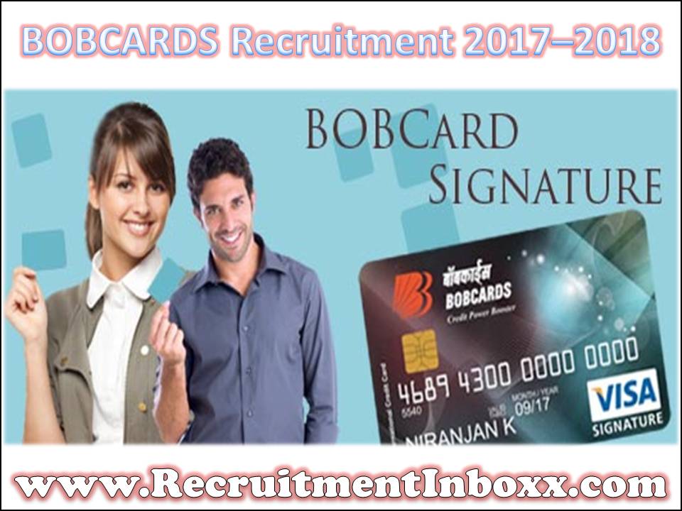 BOBCARDS Recruitment