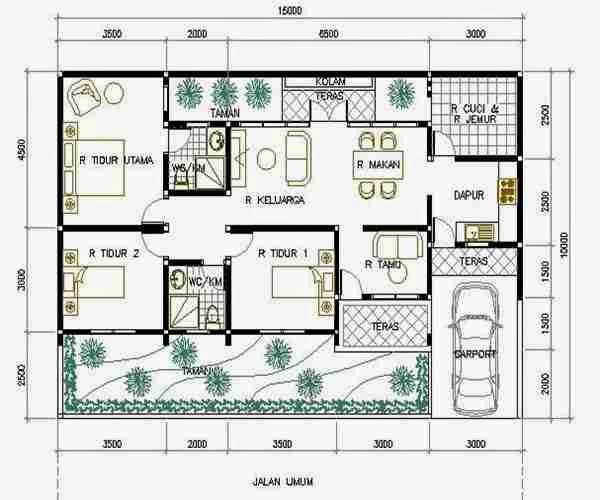 Gambar Desain dan Sketsa Rumah Minimalis Tipe 120 Terbaru ~ Auto ...