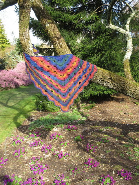 Tina's Allsorts, The Virus Shawl