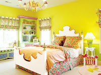 Yellow child room