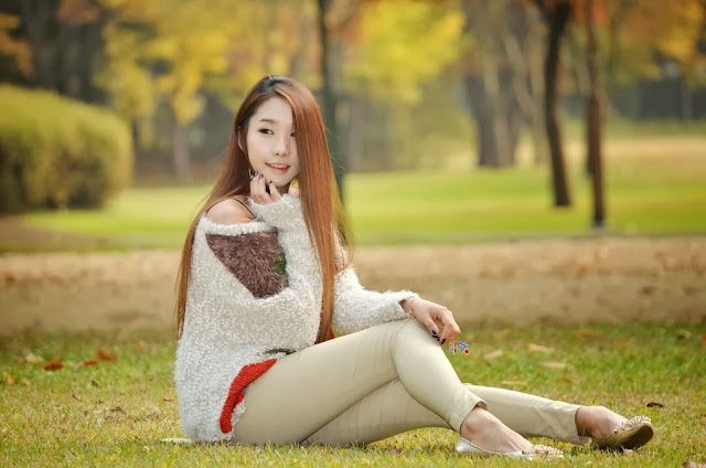 2 Jeon Da Huin Autumn - very cute asian girl-girlcute4u.blogspot.com