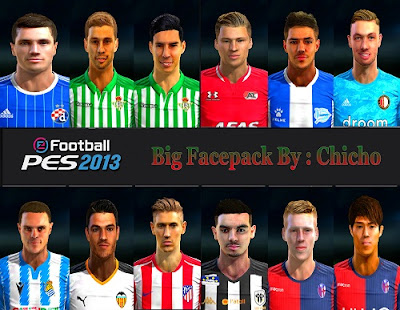 Gambar - PES 2013 Big Facepack By Chicho