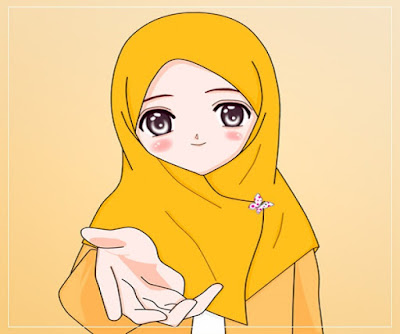 Gambar Kartun Muslimah Solehah