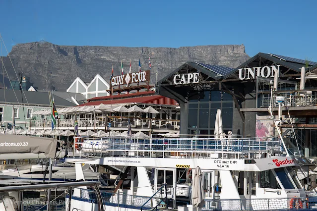 View towards Quay Four Tavern & Restaurant V&A Waterfront, Cape Town Image Copyright Vernon Chalmers Photography