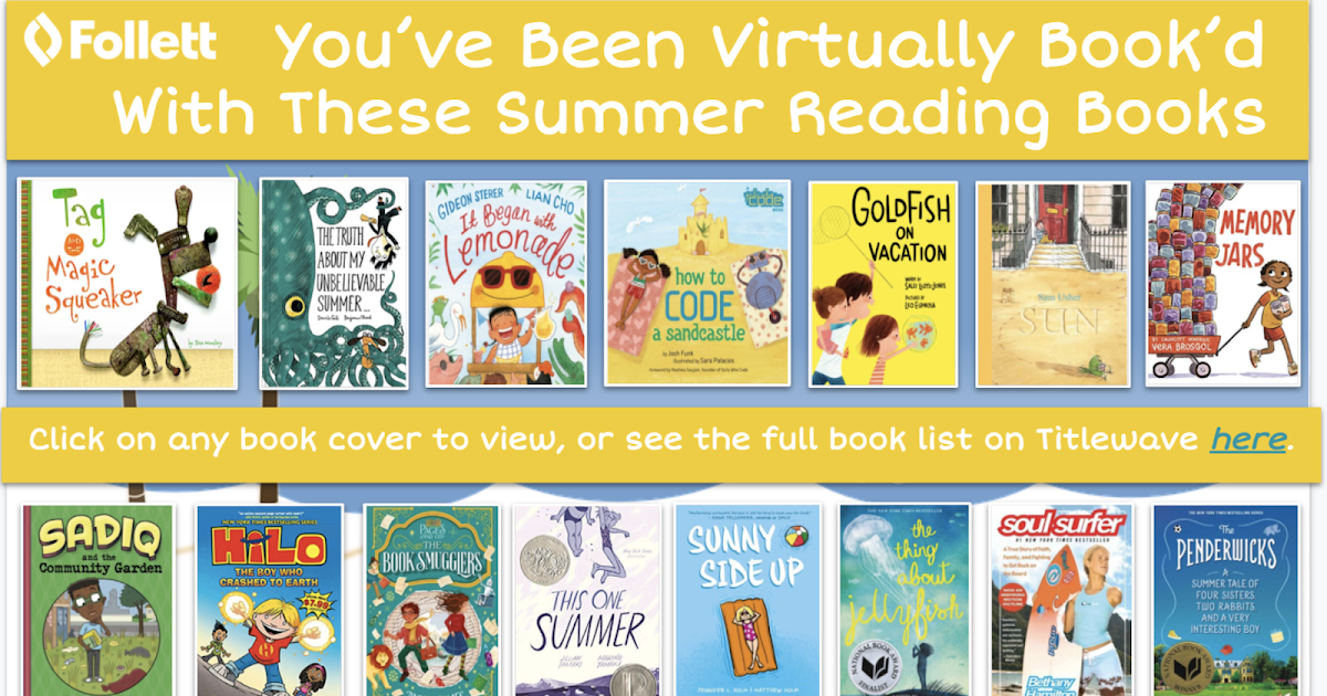 The Library Voice: You've Been Virtually Book'd With These Summer