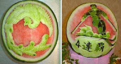 water melon art