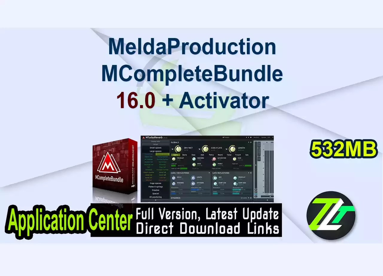 MeldaProduction MCompleteBundle 16.0 + Activator